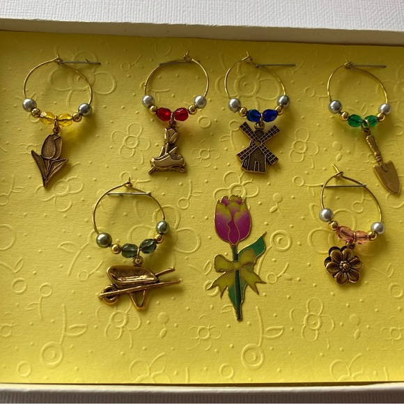 Gardening Wine Glass Charms - Picture 4 of 4